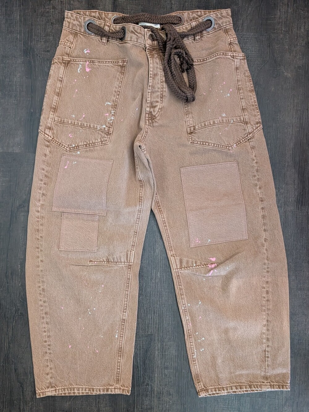We The Free Moxie Jeans *30 *Paint Splatter*nwot